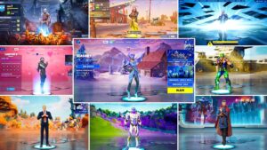 Evolution of All Fortnite Lobby Backgrounds (Chapter 1 Season 1 - Chapter 4 Season 1)