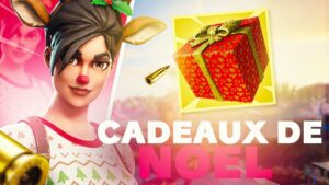 FAIRE TOP 1 QU'AVEC LES CADEAUX SUR FORTNITE ! 🎁