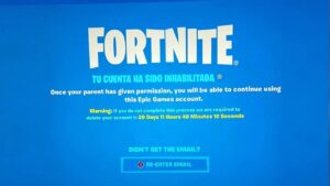 FORTNITE BANEA CUENTAS POR ESTO! *CUIDADO*