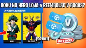 FORTNITE - LOJA BOKU NO HERO, REEMBOLSO V-BUCKS e TRAILER?