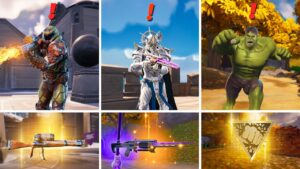 Fortnite Chapter 4 All Bosses, Mythic Weapons, Abilities, NPC Exotic Weapons Guide (Season 1)
