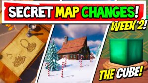 Fortnite Chapter 4 Winterfest SECRET MAP CHANGES "Week 2!"