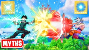 Fortnite *MY HERO ACADEMIA* Myths That Shouldn't Exist