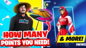 Fortnite MrBeast Competition WINNERS! (Lowest Points You Need for Beast Brella)