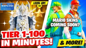 Fortnite UNLIMITED Winterfest XP GLITCH! *NEW* Mario SKINS SOON!