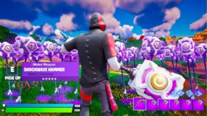 Fortnite but EVERYTHING is Shockwave Hammers...