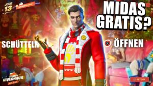 GRATIS MIDAS SKIN ZU WEIHNACHTEN? 🎁 | Fortnite Winterfest 2022 Deutsch