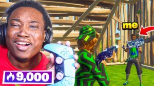 I Played Arena On My SECOND Day Of Controller ( dont do this at home )