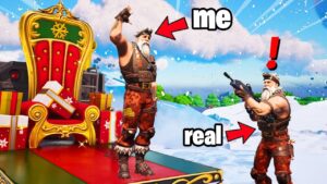 I Pretended to be SGT. WINTER in Fortnite