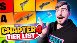 I Ranked Every Weapon In Fortnite Chapter 4 (Tier List)