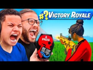 IF MY LITTLE BROTHER LOSES FORTNITE HE HAS TO DO THE ONE CHIP CHALLENGE!!!
