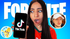 JE RÉAGIS AUX TIKTOKS DES YOUTUBEURS FORTNITE !