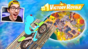 J'ai TRICHÉ en SKYBASE avec la Nouvelle MOTO sur Fortnite !