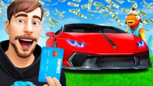 Je DEVIENS MrBeast PENDANT 24 Heures sur FORTNITE