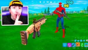 Je deviens INVISIBLE grâce à ce GLITCH Fortnite ! (trop cheaté)