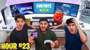 Last To Leave Fortnite Gaming Setup Wins V-Bucks!
