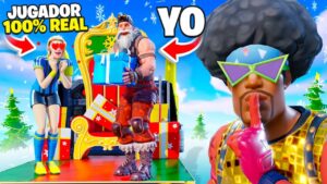 ME HICE PASAR POR SANTA CLAUS EN EL CAPÍTULO 4 DE FORTNITE 🎅🏼