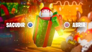 MI PRIMER REGALO DE NAVIDAD DE FORTNITE (épico)