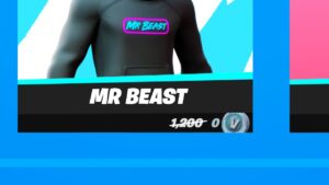 MR BEAST SKIN NOW in Fortnite Chapter 4!