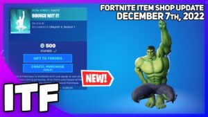 *NEW* BOUNCE WIT' IT EMOTE! Fortnite Item Shop December 7th, 2022 (Fortnite Battle Royale)