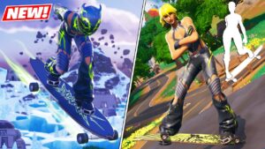 NEW Hana Skin Reactive Gameplay (Downhill Demon Bundle) Fortnite