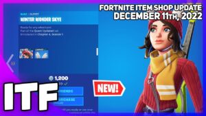 *NEW* WINTER WONDER SKYE SKIN! Fortnite Item Shop December 11th, 2022 (Fortnite Battle Royale)