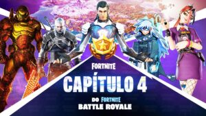 NOVO PASSE DE BATALHA do FORTNITE CAPÍTULO 4! NOVO MAPA, ARMAS e SKINS