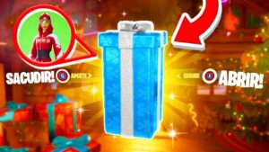 O QUE TEM DENTRO DE CADA PRESENTE DE NATAL GRÁTIS do FORTNITE?! ABRI TODOS ANTES DA HORA!