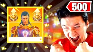 SALUTO TUTTE LE MIE 500 STELLE DEL CAPITOLO 4 DI FORTNITE