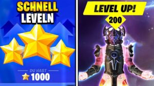 ⭐ SCHNELL LEVEL 200 & EASY XP TRICK in NEUE CHAPTER 4 | Fortnite Tipps Tricks Deutsch