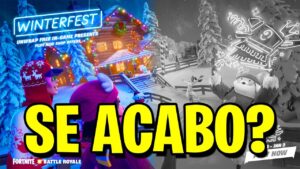 SE ACABO LA NAVIDAD EN FORTNITE ...!? - ADIOS WINTERFEST 2022...
