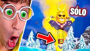 Sólo Drop de DIBUJOS en Fortnite 💪! (imposible 😨)