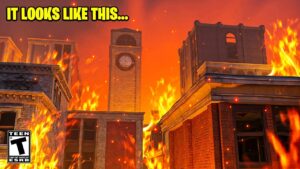 The Fortnite Map DURING The Live Event Leaked!