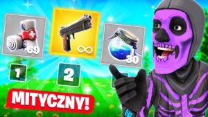 Zdobyłem MITYCZNY PISTOLET w Fortnite!