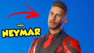 a *NOVA SKIN* do NEYMAR !!! -  Fortnite