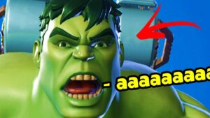 ganhei o HULK antes de TODO MUNDO !!! 💚💚💚 - FORTNITE
