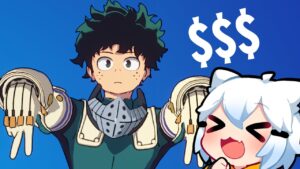 spending $$$ on Fortnite x My Hero Academia!!?