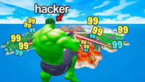 1 Hacker VS 99 Joueurs sur Fortnite !
