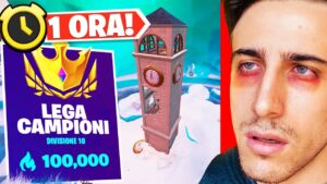 Atterro per 1 ORA alla Torre di PINNACOLI in Arena! Che Succede? Capitolo 4 Fortnite ITA!
