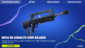 CHEGOU ATUALIZAÇÃO SECRETA FORTNITE CAPITULO 4 TEMPORADA 1 UPDATE 22 10 FORTNITE , NOVA ARMA FAMAS