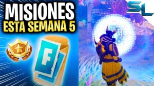Como COMPLETAR TODAS las MISIONES ESTA SEMANA 5 EFECTOS EFECTIVOS CAPITULO 4 FORTNITE