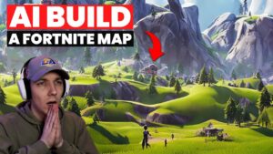 Creating A FORTNITE MAP with AI only?!