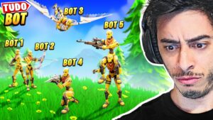 É TODO MUNDO BOT NO FORTNITE!!!