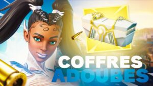 FAIRE TOP 1 QU'AVEC LES COFFRES ADOUBÉS SUR FORTNITE !