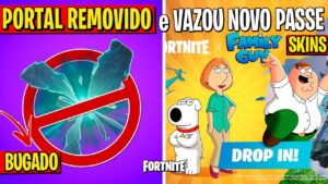 FAMILY GUY CHEGANDO no FORTNITE! (PASSE DE BATALHA TEMPORADA 2 CAPÍTULO 4)