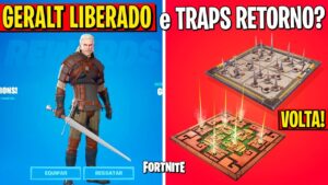 FORTNITE - ARMADILHA DE ESPINHOS, GERALT DE RIVIA LIBERADO e NOVO BUG DE XP