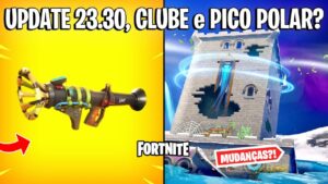 FORTNITE - PICO POLAR, LANÇA-CHAMAS e ATUALIZAÇÃO 23.30?