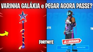 FORTNITE - VARINHA ESTELAR GALÁXIA , PEGAR NOVO ESTILO PASSE DE BATALHA e BUGS?
