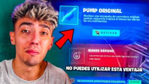 FORTNITE pero SOLO PUEDO JUGAR CON LA PRIMERA VENTAJA