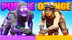 Fortnite, But We Can ONLY Touch OUR COLOR